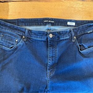 Mavi Men's Relaxed Jeans in Dark Blue